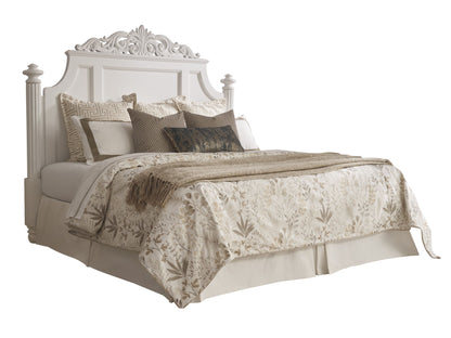Villa Blanca - Santorin Headboard 6/0 California King - White