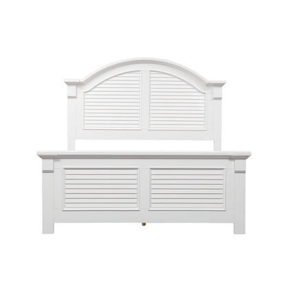 Summer House - Queen Panel Footboard - Oyster White