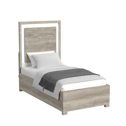 San Matteo - Twin / Full Rails - Gray