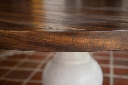 Rock Valley - Round Table Top - Brown