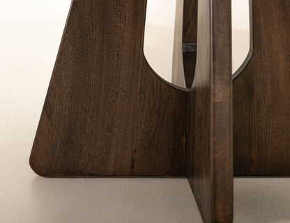 Raramuri - Round Table Top - Dark Brown