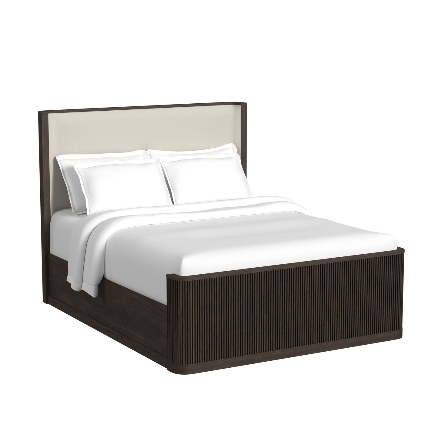 Sylvie - Queen / King Rails - Dark Brown
