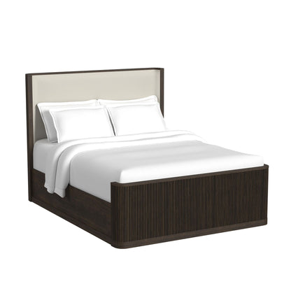 Sylvie - Queen / King Rails - Dark Brown