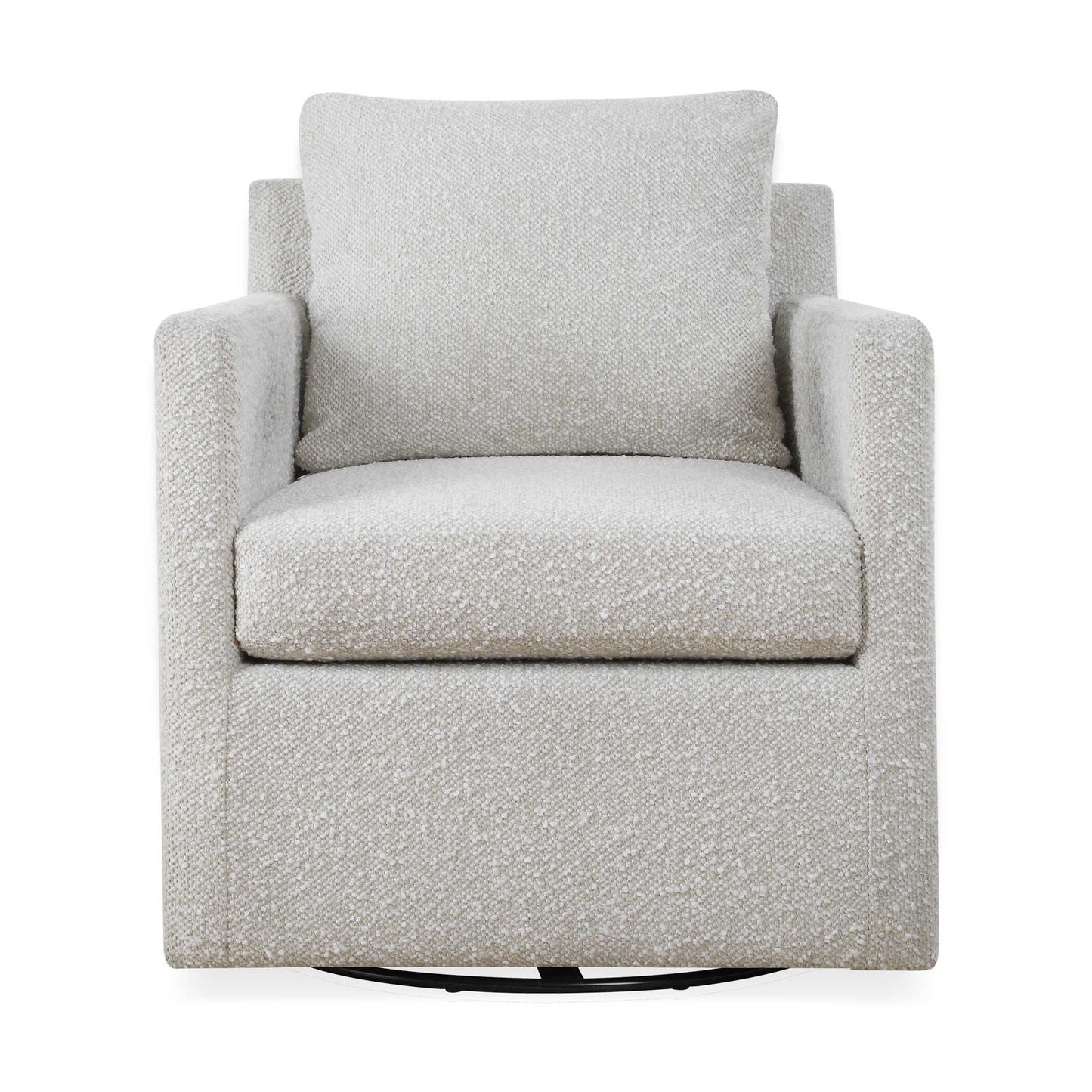 Tisdell - Swivel/Glider Chair - Cream