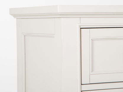 Willowbrook - Drawer Chest - Egg Shell White With Slight Rub Through
