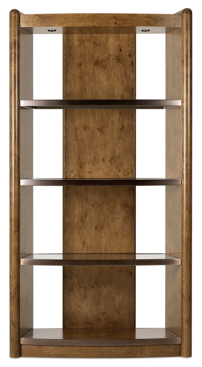Melange - Romano Etagere - Dark Brown