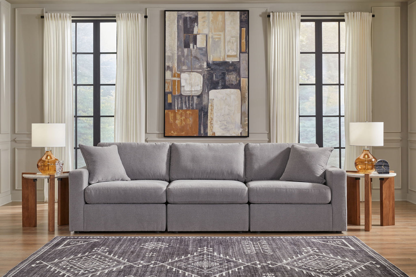 Modmax - Sectional - Granite