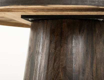 Balam - Bistro Table Base - Dark Brown