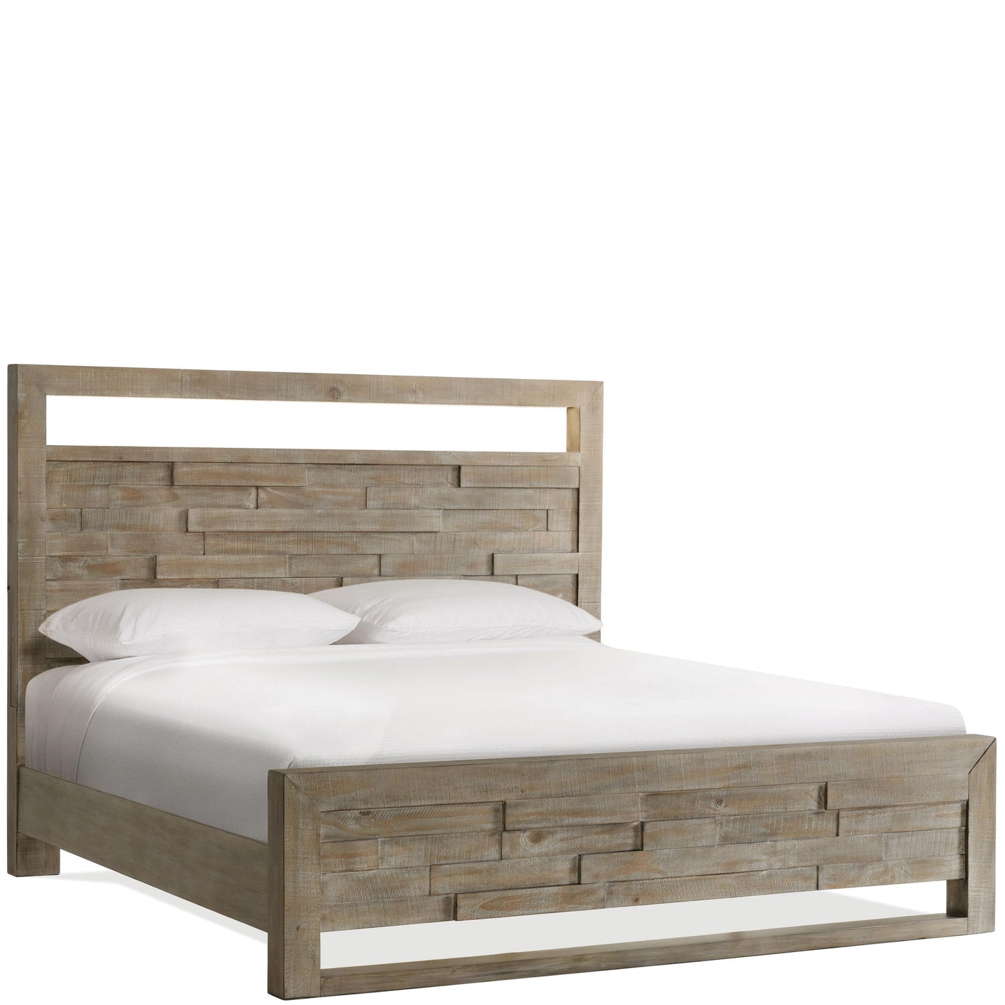 Intrigue - King Panel Footboard - Hazelwood