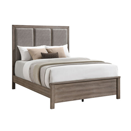 Harrisburg - Queen Headboard, Footboard & Slat Kit - Walnut
