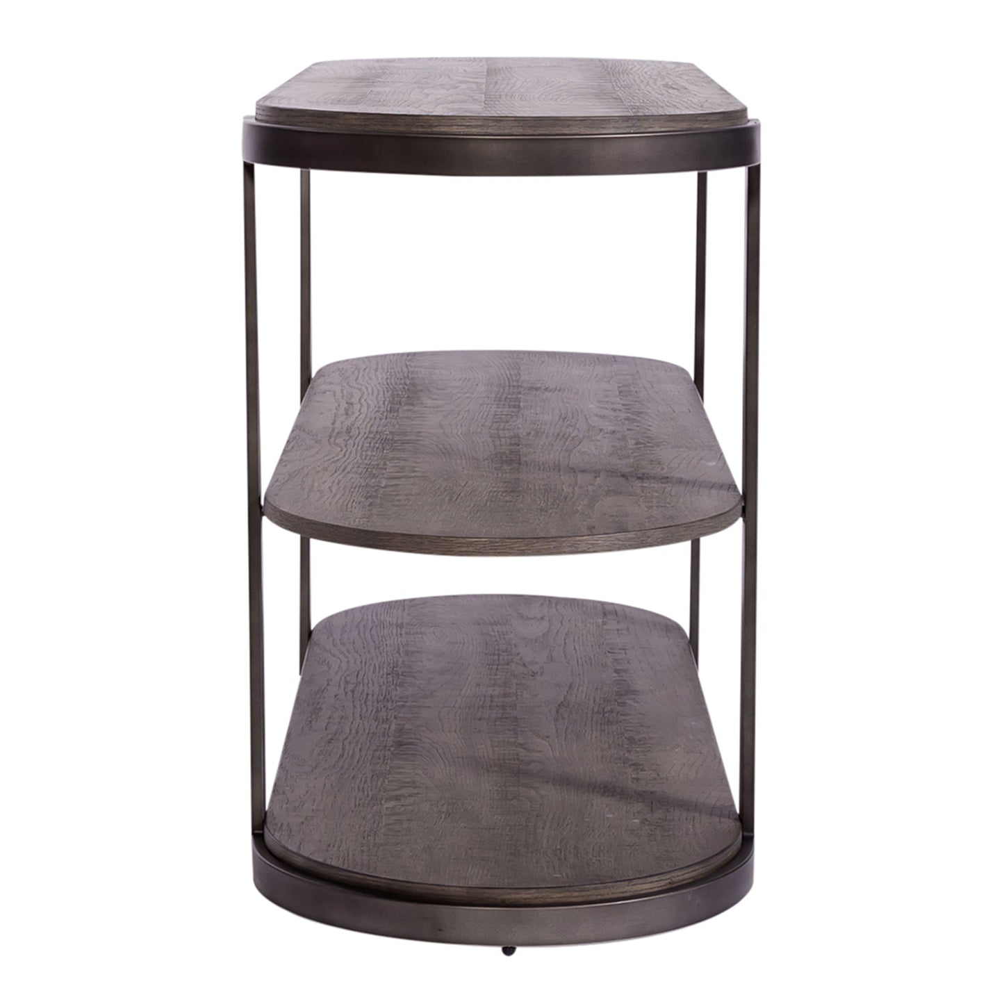 Modern View - Sofa Table Base - Gauntlet Gray