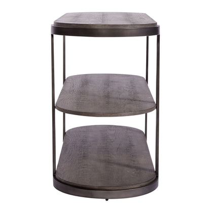 Modern View - Sofa Table Base - Gauntlet Gray