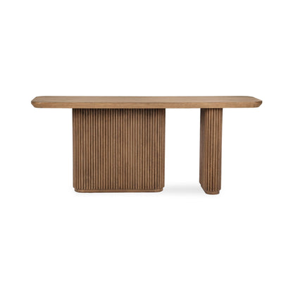 Vander - Solid Wood Rectangle Console Table