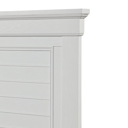 Jamestown - 5/0 Queen Headboard - White