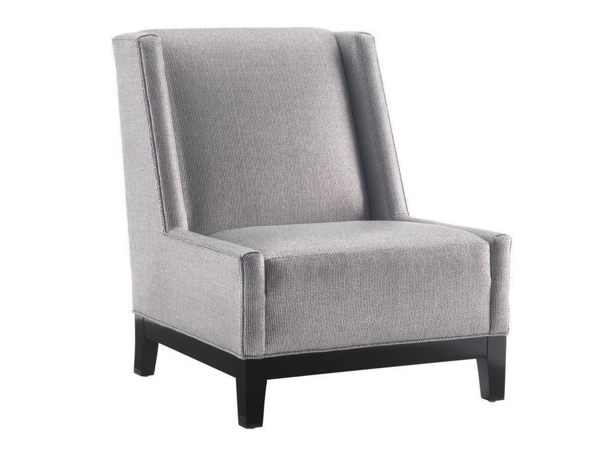 Lexington Leather - Pearl Leather Chair - Gray