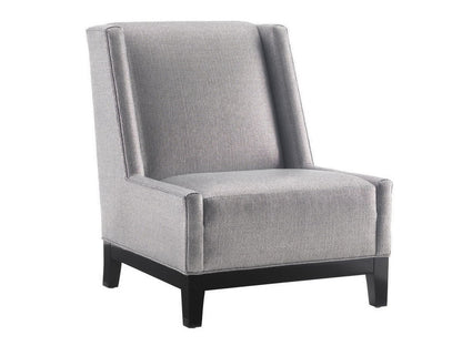 Lexington Leather - Pearl Leather Chair - Gray
