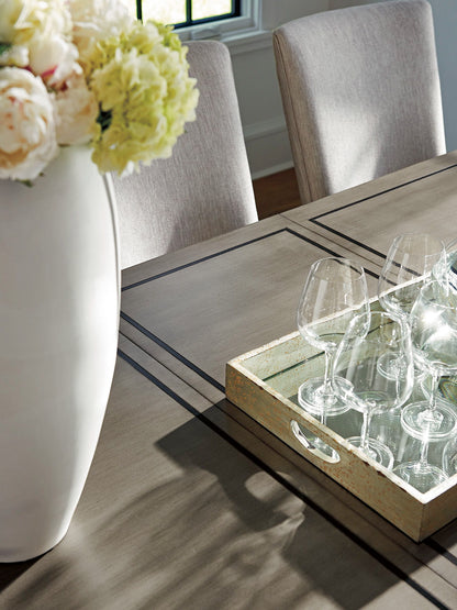 Ariana - Chateau Rectangular Dining Table - Dark Brown