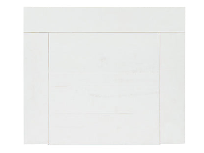 Heron Cove - Small Drawer Nightstand - Chalk White And Dovetail Gray