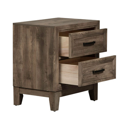 Ridgecrest - 2 Drawer Nightstand - Cobblestone