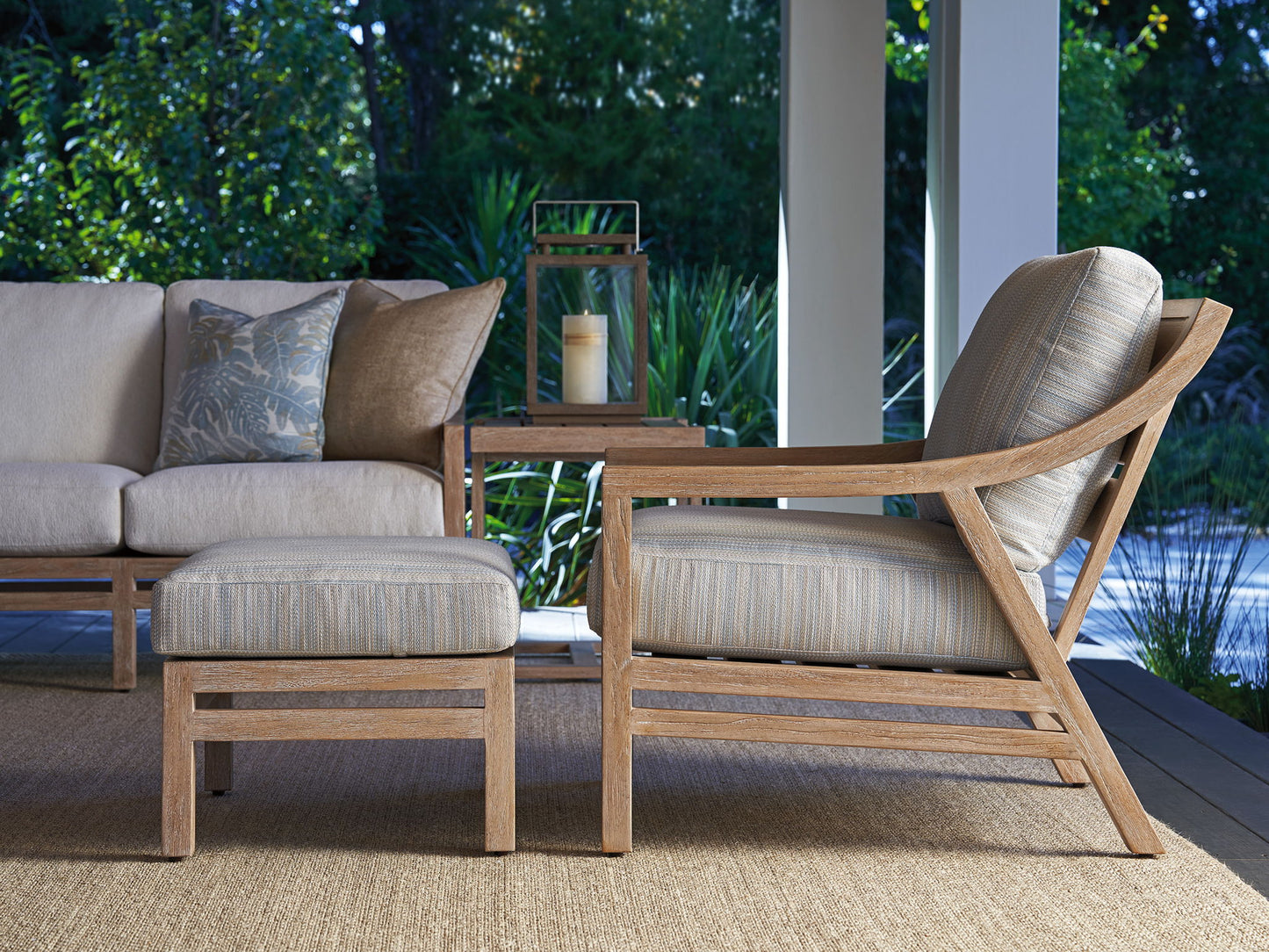 Stillwater Cove - Lounge Chair - Light Brown / Beige