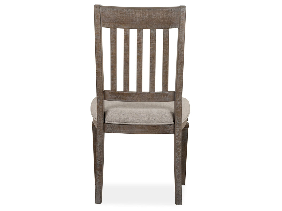 Lancaster - Dining Side Chair With Upholstered Seat (Set of 2) - Dovetail Gray