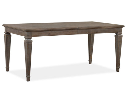 Lancaster - 7 Piece Extendable Rectangular Dining Table Set