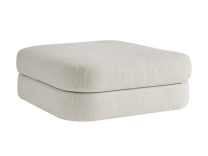 Copacabana - Carmela Bumper Ottoman - White