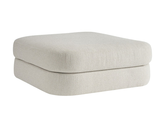Copacabana - Carmela Bumper Ottoman - White