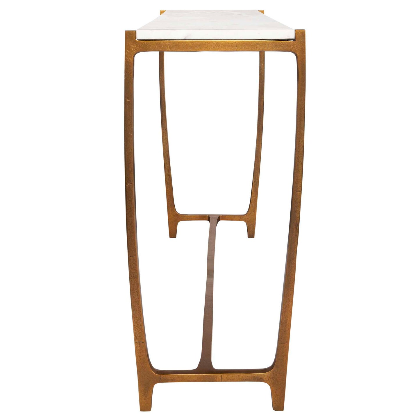 Affinity - Marble Console Table - White