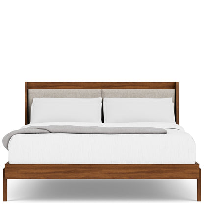 Elsie - Queen Platform Headboard - Dark Brown
