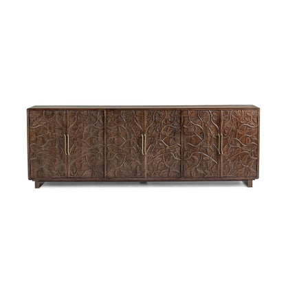 Albero - 6 Door Cabinet - Kona Brown