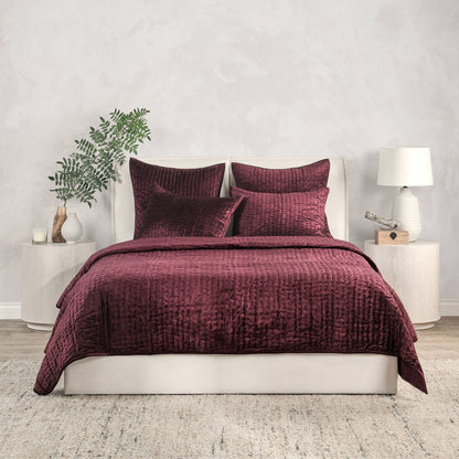 Bari - Velvet Sham - Port