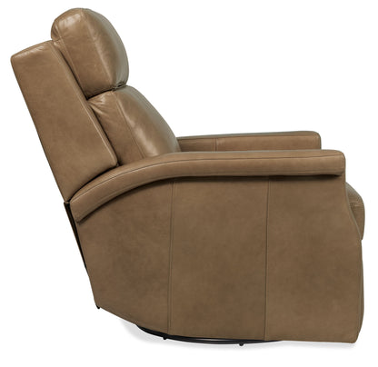 RC - Kaufman ZG Swivel Power  Recliner With  Pop-Up Headrest