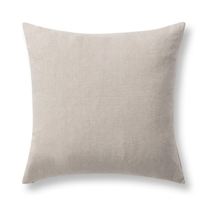 Nisha - 22" x 22" Accent Pillow - Natural / Ivory
