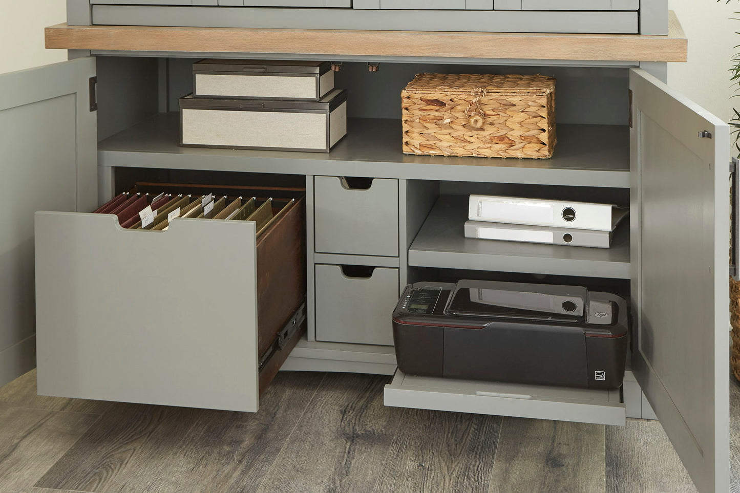 Americana Modern - Workstation with LED Light