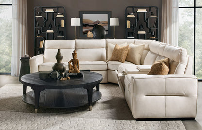 MS - Vann Six-Piece Power Sectional - White