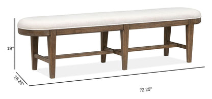 Westbourne - Bench - Dark Umber