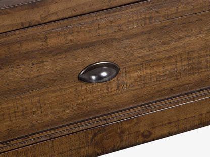 Bay Creek - Complete Panel Bed With Storage Rails