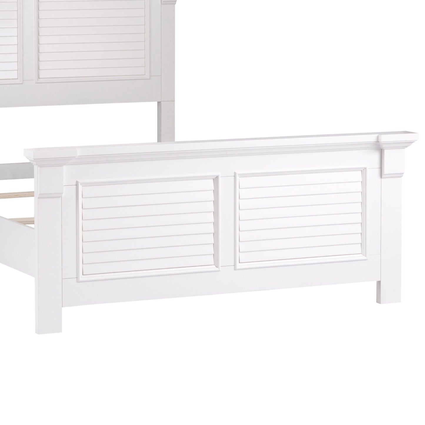 Summer House - Full Panel Footboard - Oyster White
