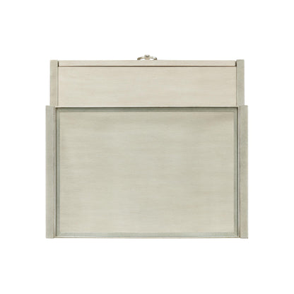 Maisie - Rectangular End Table - Champagne