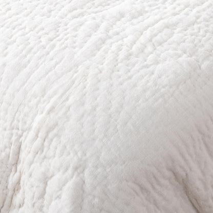 Berkshire - 3 Piece Queen Quilt Set - Linen Cloud