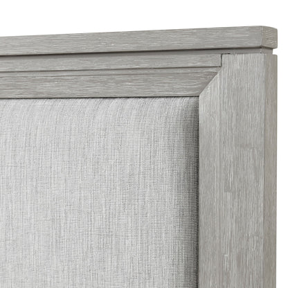 Fiona - 5/0 Queen Headboard - Mist Gray