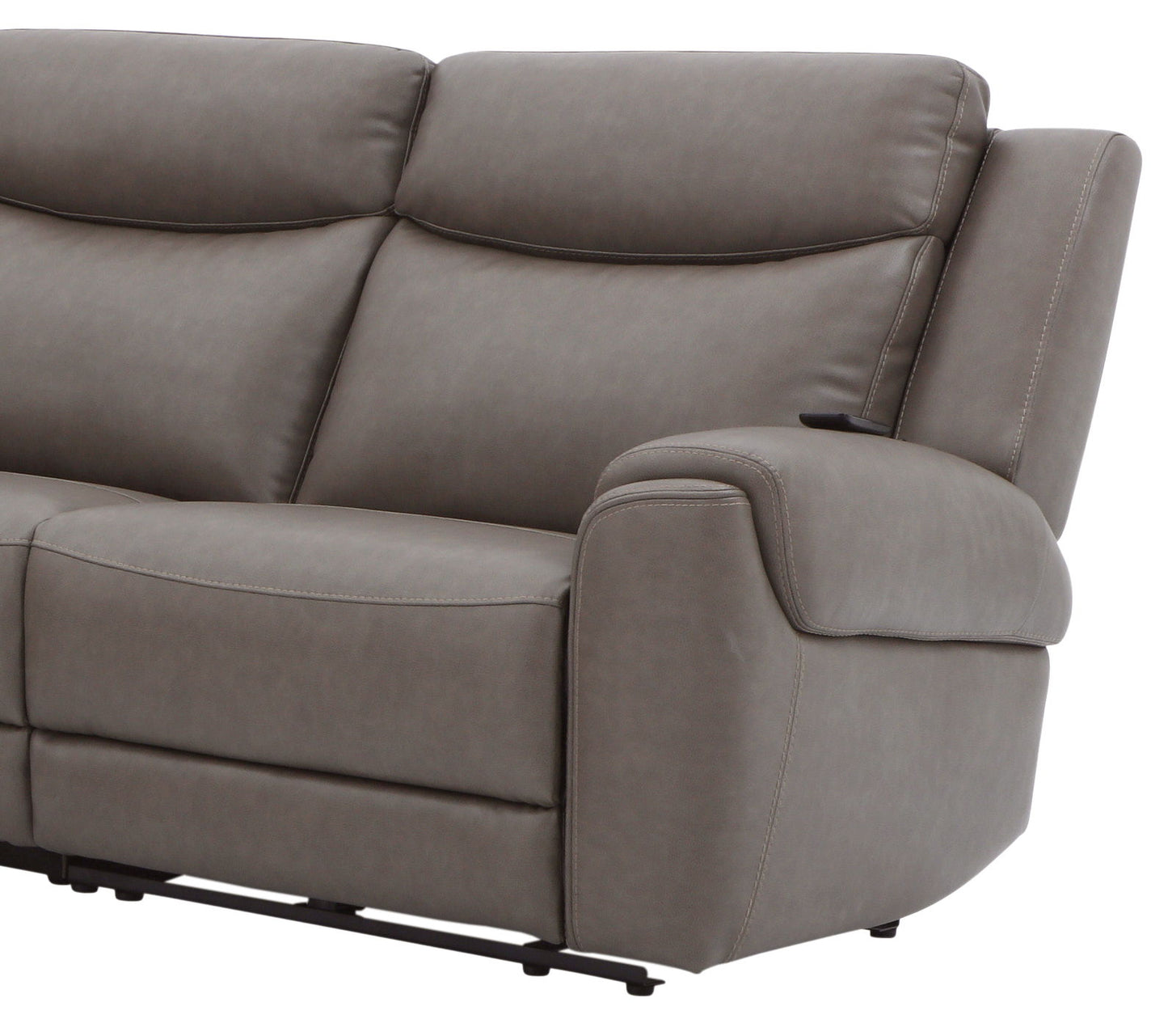 Momentum - Power RAF Zero G Recliner With Heat And Massage P3 - Dark Granite