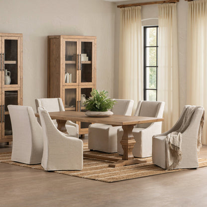 Toscana - 98" Dining Table - Hampton Sand