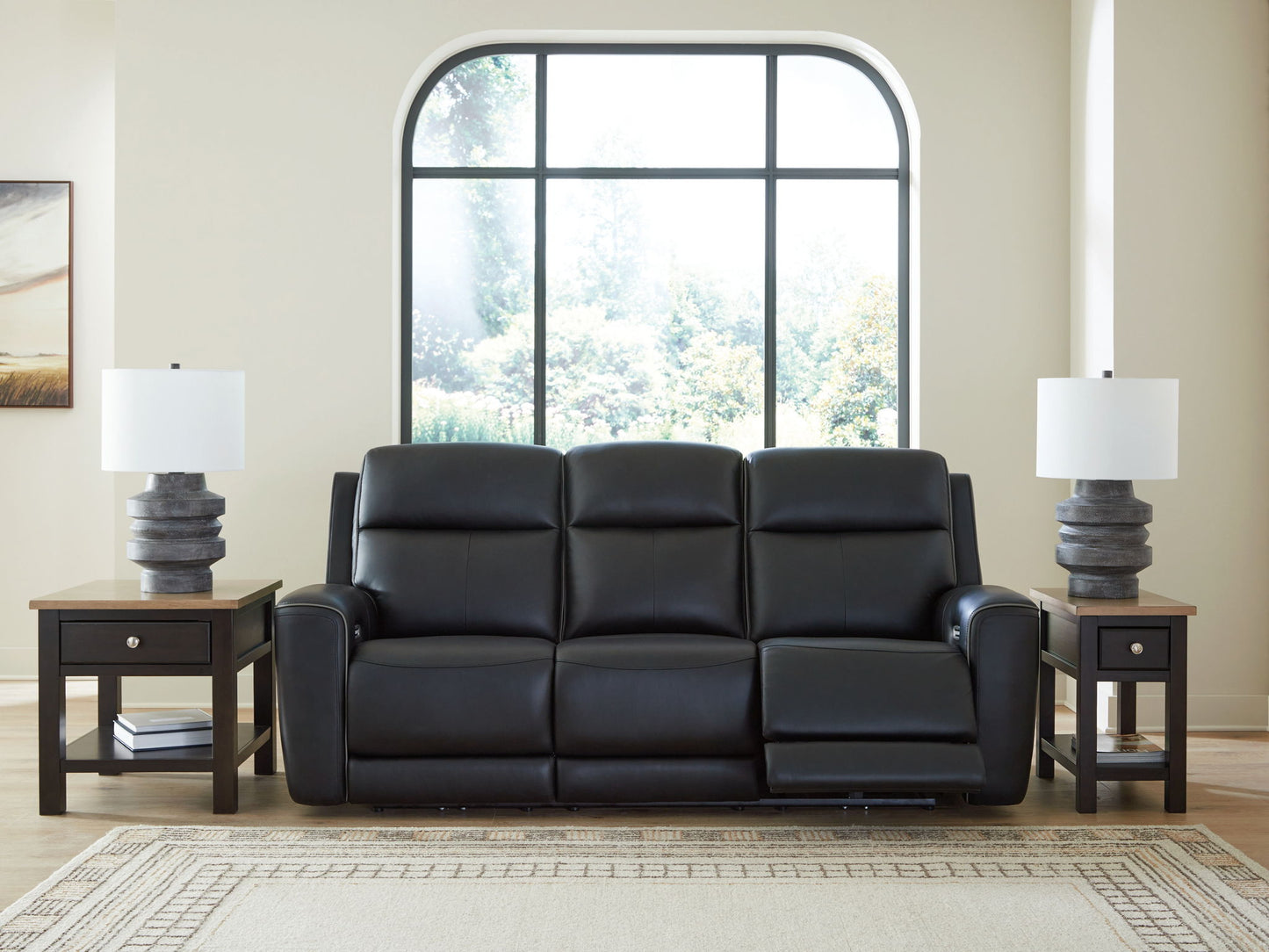 5Z-Comfort - Relaxation - Power Reclining Sofa With Adj Headrest