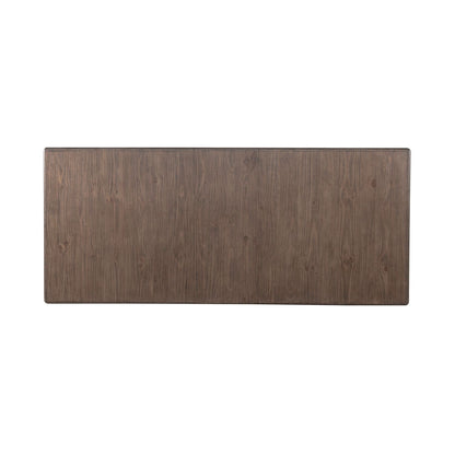 River Place - Trestle Table Top - Riverstone Gray & Tobacco