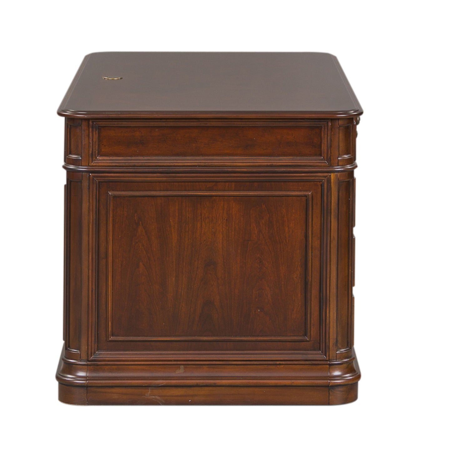 Brayton Manor - Jr Executive Desk Base - Cognac