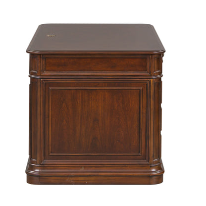 Brayton Manor - Jr Executive Desk Base - Cognac
