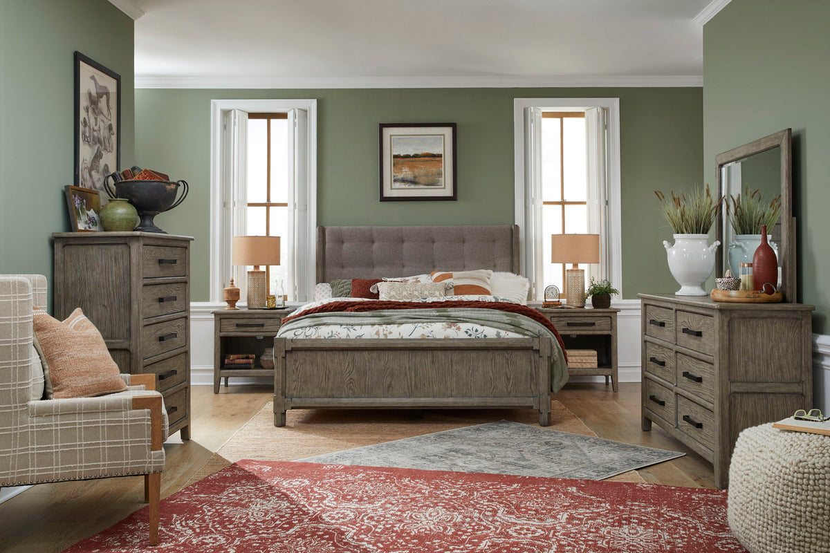 Claremont - Upholstered Panel Bedroom Set