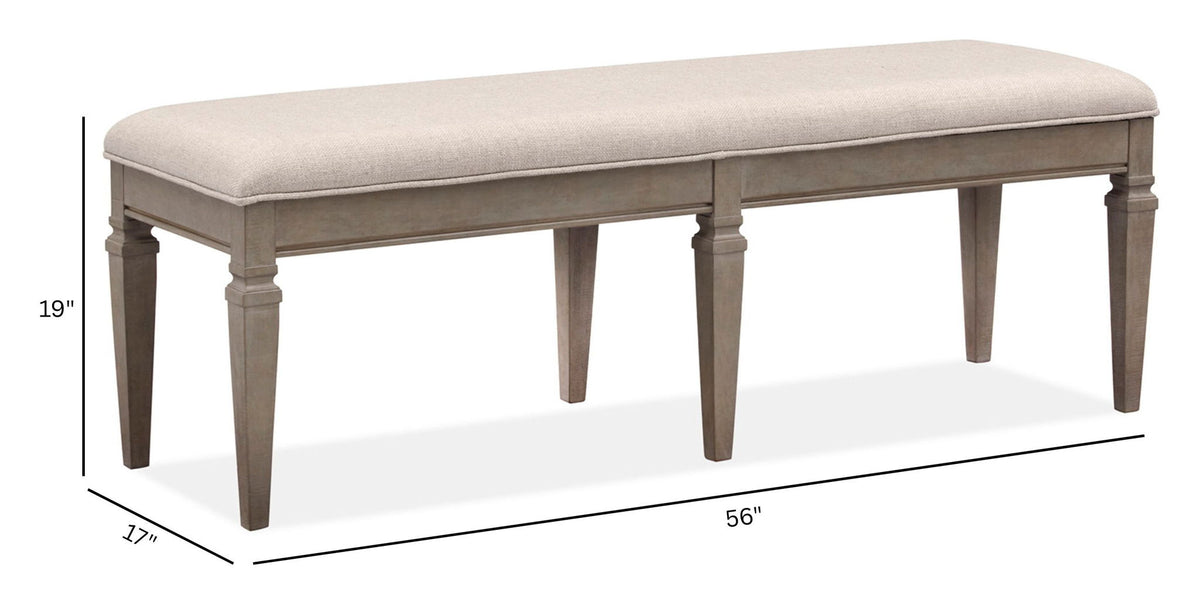Lancaster - 8 Piece Extendable Rectangular Dining Table Set